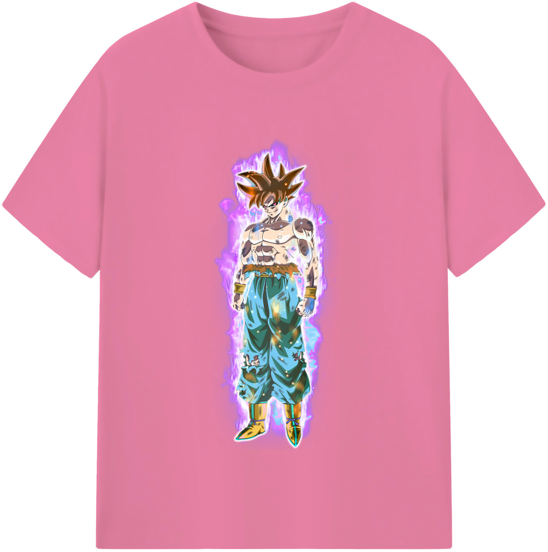（画像用） ドラゴンボール 孫悟空（そん ごくう）Son Goku カカロット DRAGON BALL Kakarotto 綿100％半袖Tシャツ（フロントプリント）